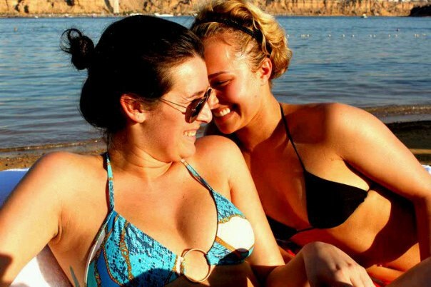 Hayden Panettiere - Personal pics in a bikini in Egypt